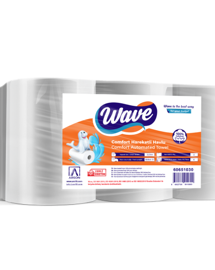 60651030 WAVE STANDART HAREKETLİ HAVLU