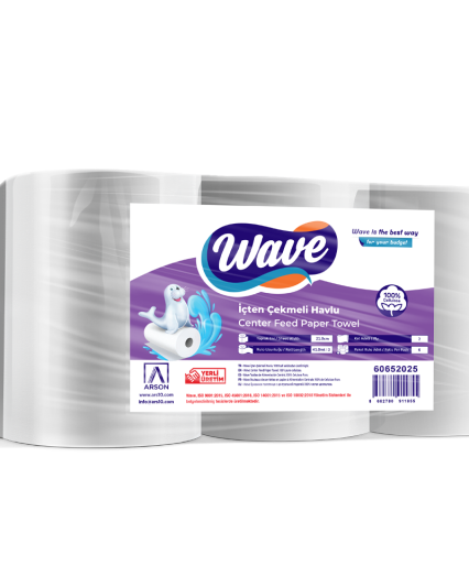 60652025 WAVE İÇTEN ÇEKMELİ HAVLU