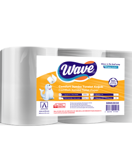 60653030 WAVE COMFORT JUMBO TUVALET KAĞIDI