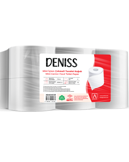 DENİSS MİNİ İÇTEN ÇEKMELİ TUVALET KAĞIDI - 40404030