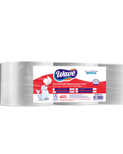 60654140 WAVE EKSTRA MAKSİ İÇTEN ÇEKMELİ TUVALET KAĞIDI