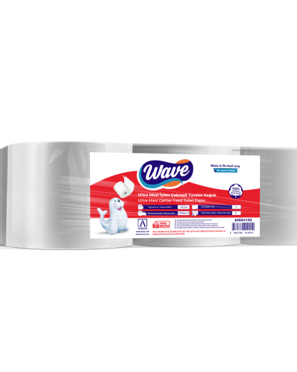 60654150 WAVE ULTRA MAKSİ İÇTEN ÇEKMELİ TUVALET KAĞIDI