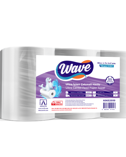 60652050 WAVE ULTRA İÇTEN ÇEKMELİ HAVLU